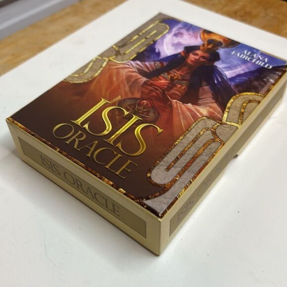 Isis Oracle Card Deck by Alana Fairchild with Instruction Manual in Box - Picture 2 of 4